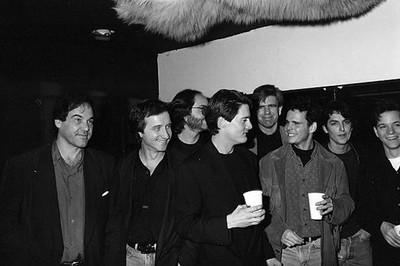 Oliver Stone guest Abbey Konowitch Kyle MacLachlan Tom Freston Kev- Old Photo