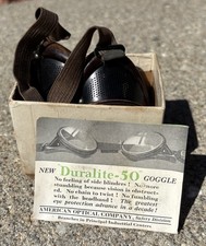 American Optical Duralite-50 Clear Lens Fixed Front Frame Safety Goggles