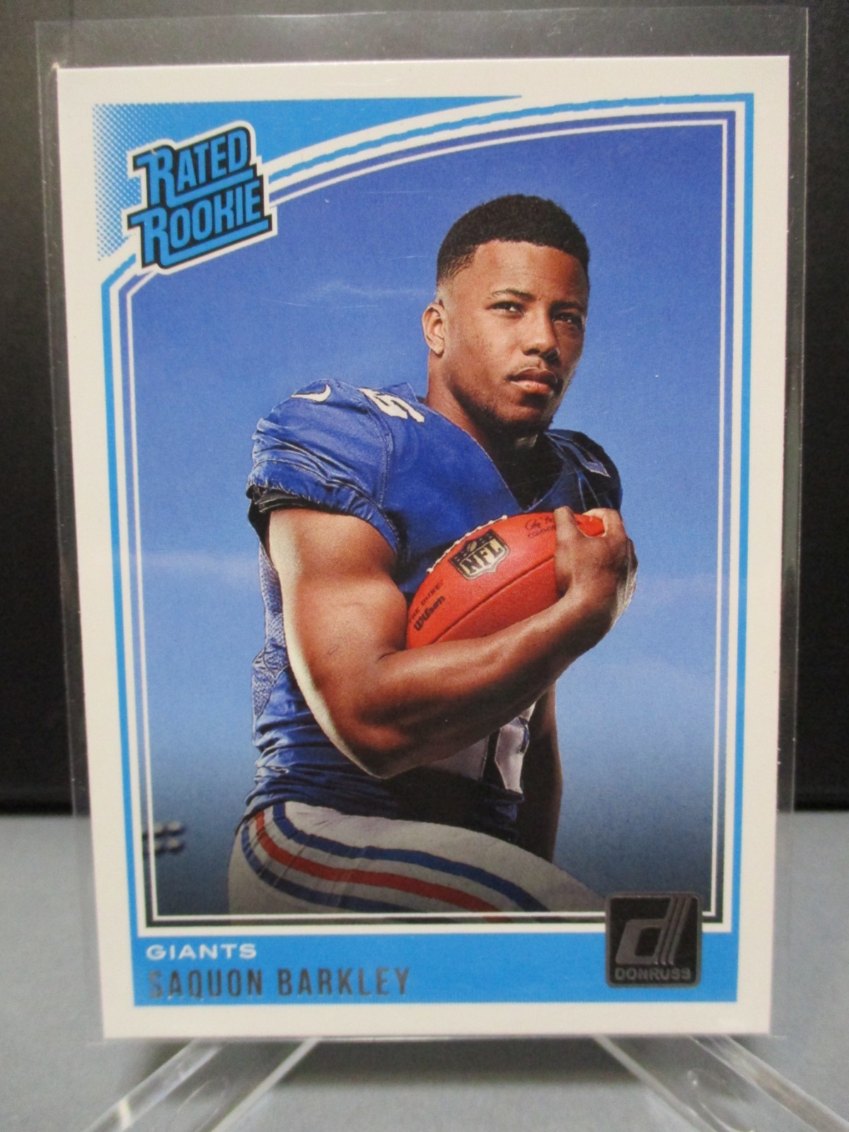 2018 Panini Donruss - Saquon Barkley Rated Rookie #306 (RC)