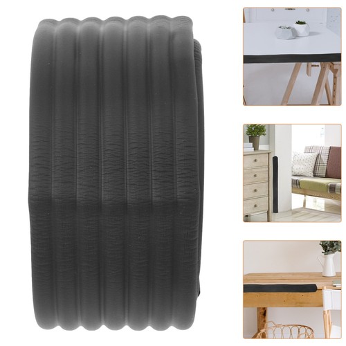 4 Protège-Coins Bébé En Silicone – Coins Anti-Collision Meubles, Protection Angle Enfant Sécurité, Facile à Installer (Noir/Gris)
