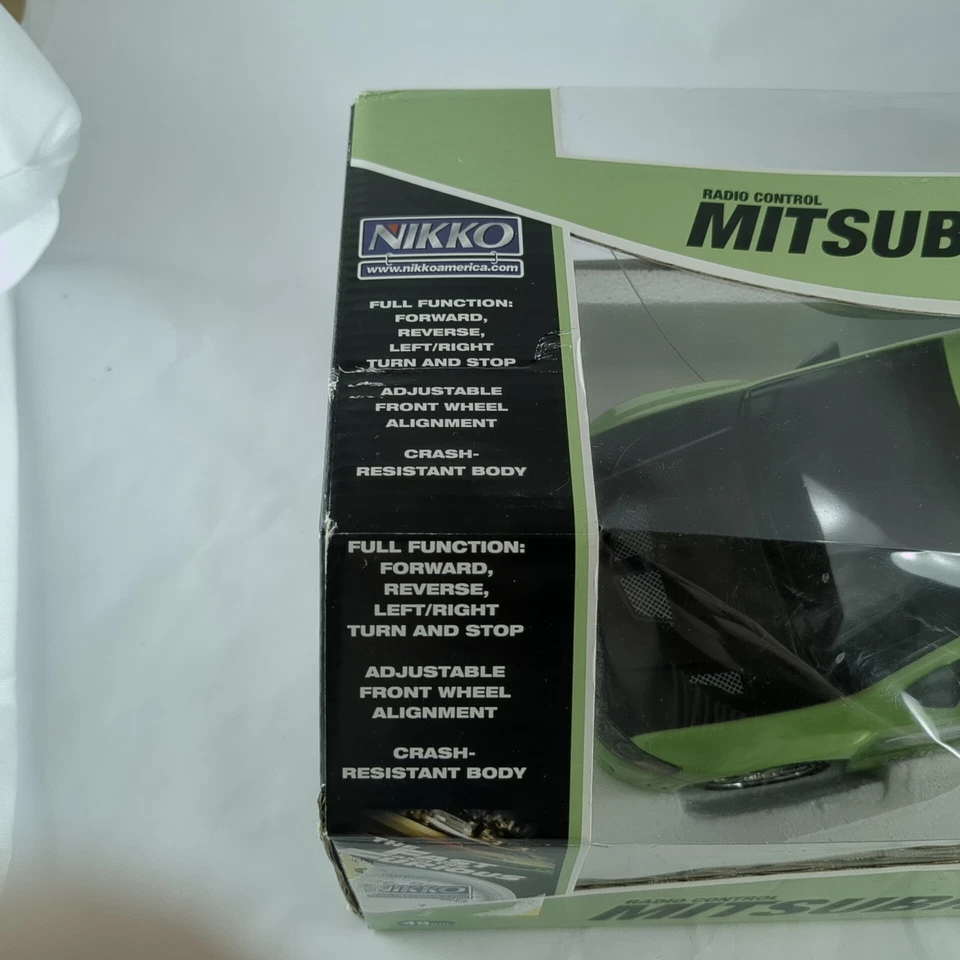 RARE RC CAR - Nikko Mitsubishi Fast and Furious RC Car - With Box !!READ DESC!! - Image 3 of 4