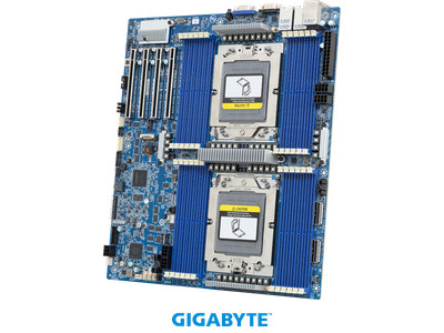 GIGABYTE MZ73-LM2 Motherboard - AMD EPYC  9005/9004 - E-ATX DP PCIe Gen5 cTDP 50