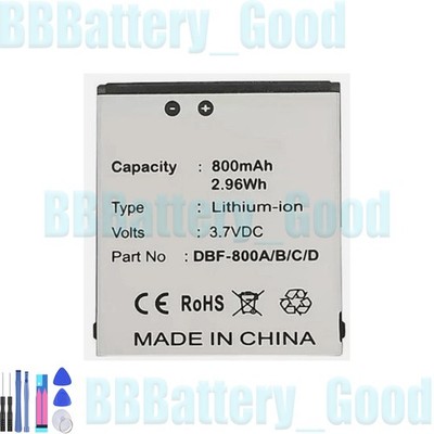 DBF-800B DBF-800A Battery For Consumer Cellular Doro Phone Easy 626 Flip Phone