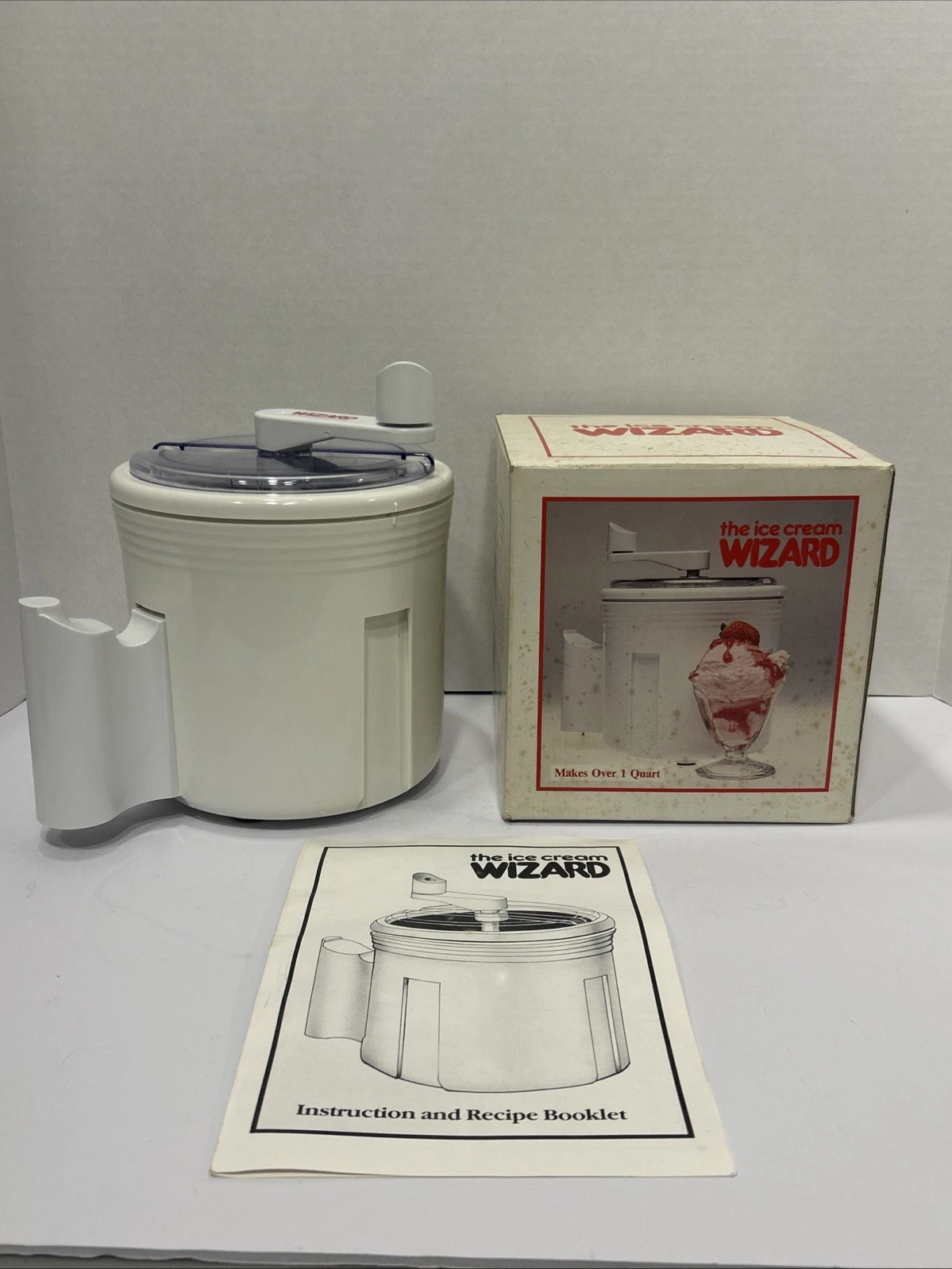 The Wizard Ice Cream Maker 1 Qt Made In Italy