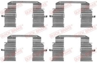 ZubehöRsatz Scheibenbremsbelag Quick Brake 109-1833 FüR GD Impreza Station Wagon