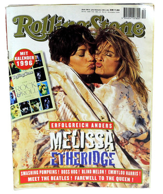 ROLLING STONE Nr. 12/1995 - Melissa Etheridge,Emmylou Harris (ohne Kalender)