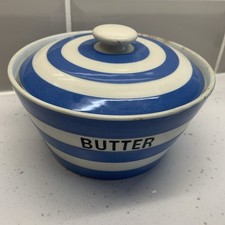 T G Green Vintage Green Sheild Butter Dish