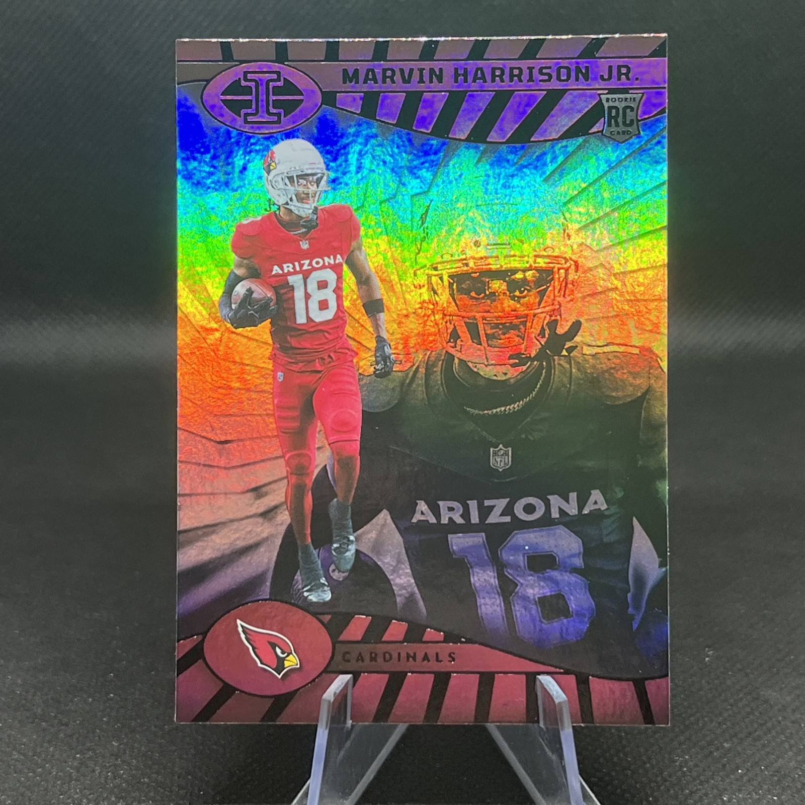 2024 Panini Illusions Marvin Harrison Jr. #3 RC Rookie Arizona Cardinals