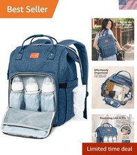 Multi-Functional Baby Diaper Bag Backpack with Changing Pad - Perfect for Travel