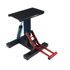 Syx Moto Motorcycle Lift Stand 440lbs Capacity 360 Rotating Repair Maintenance