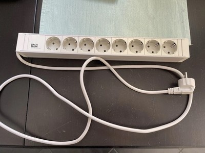 Bachmann Steckdosenleiste 8Fach 2m Kabel