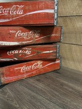 Vintage Red Wooden Coca-Cola Crate