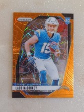 2024 Panini Prizm Football #365 Ladd McConkey RC Lazer Prizm