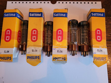 EL34 PHILIPS Xf4 DD getter valve/tube AVO tes...