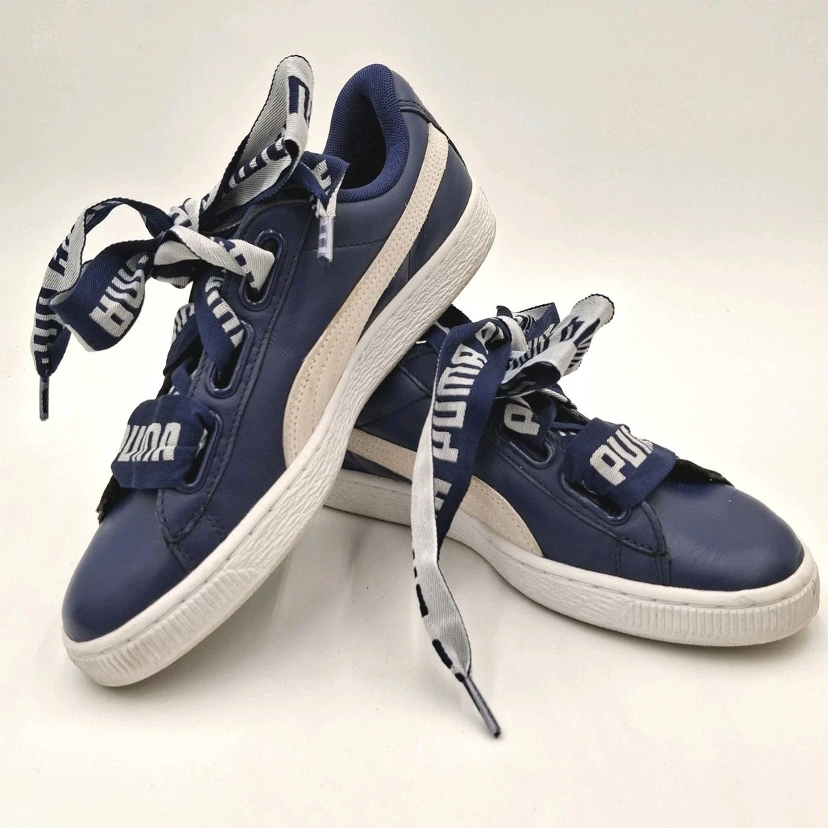 Puma Basket Heart DE Blue Depths W for sale | eBay
