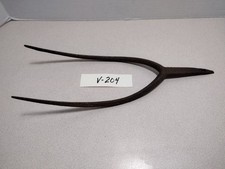 Vintage Hay Fork Head Two-Tine 4” x 12” Rustic Farm Garden Pitchfork (204)