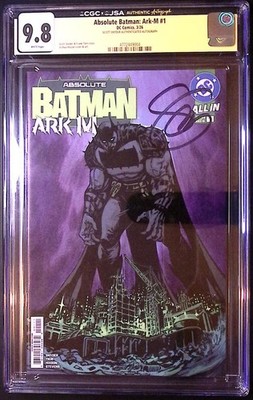 Absolute Batman: Ark-M #1   Scott Snyder JSA Authenticated Autograph   CGC 9.8
