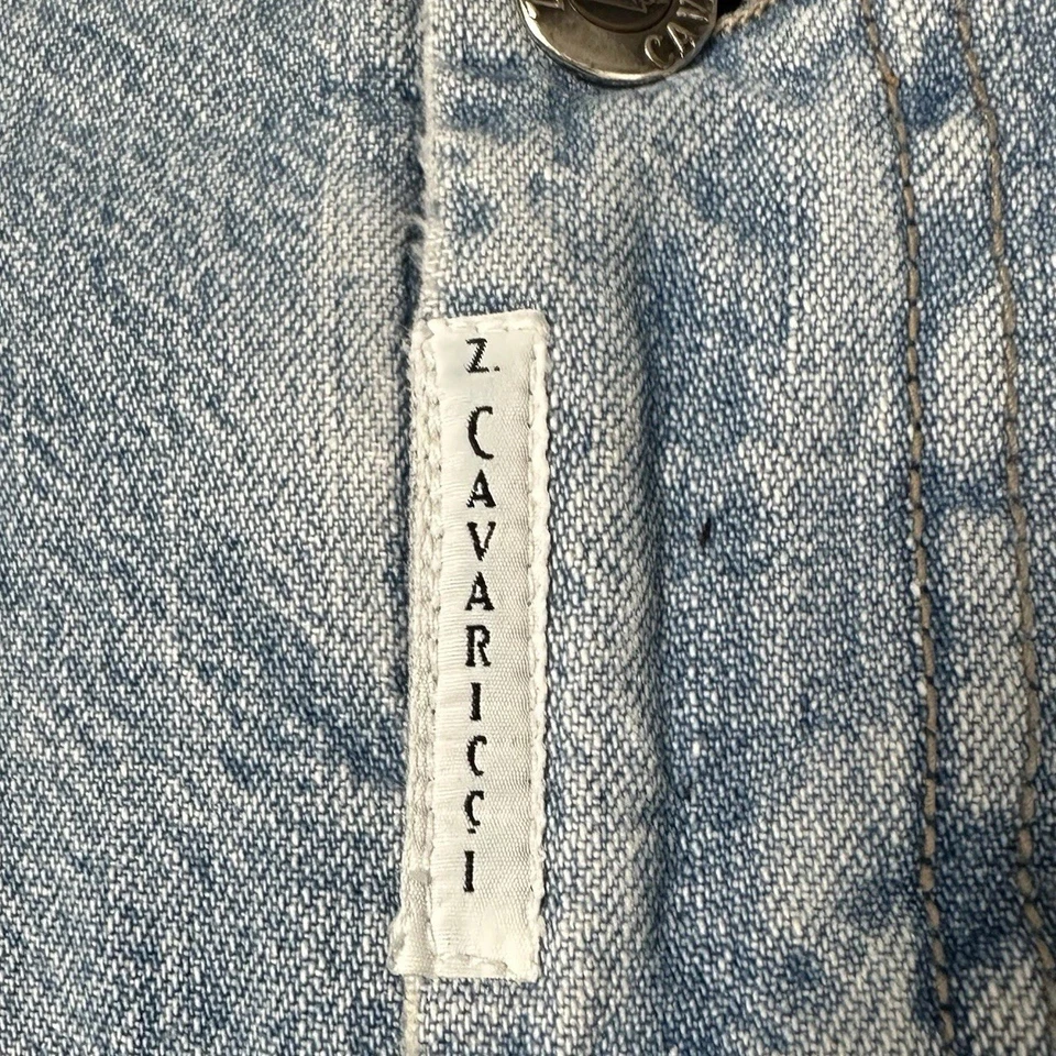 De colección Años 80 90 Z Cavaricci Denim Paracaídas Plisado Ácido Lavado Pierna Cónica 33x31 Foto 2 de 4