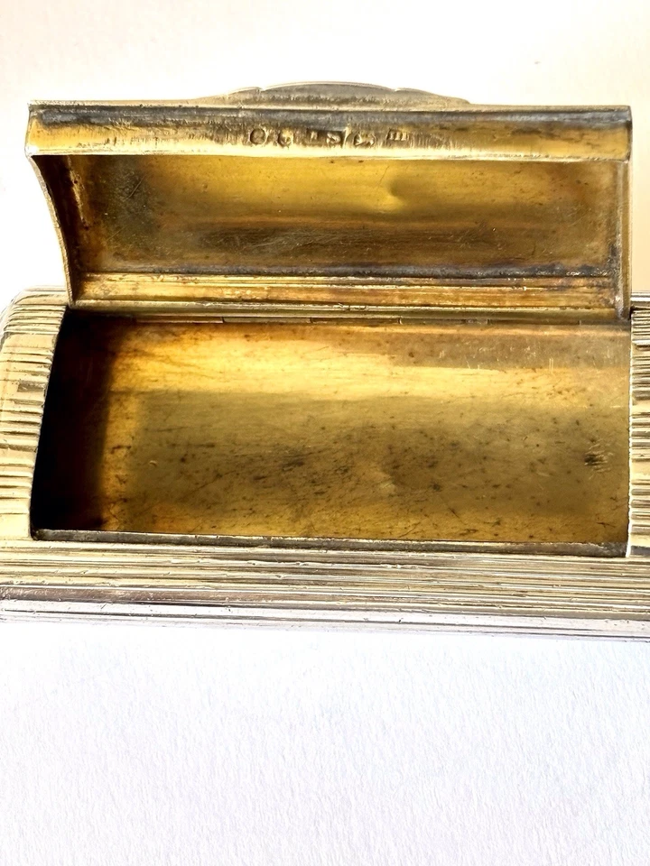 George III Silver Gilt Snuff Box Birmingham 1810 by John Shaw GEORGIAN - Image 2 of 4