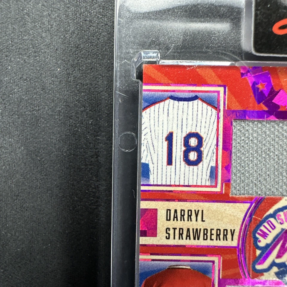 4/7 MID SUMMER MAGIC HOLO PINK 1988 NL 12 Player GU 2025 Leaf Seasons In The Sun - Image 4 of 4