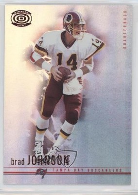 2001 Pacific Dynagon Red 55/99 Brad Johnson #91 0q3