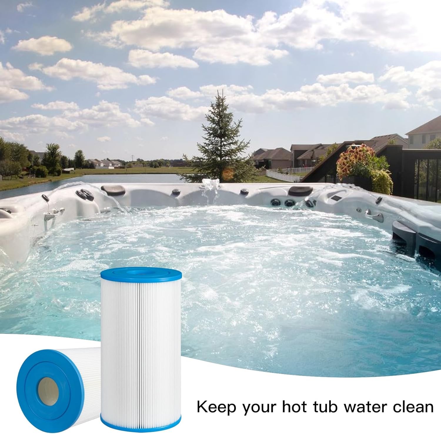 SPA Filter Compatible with PWK30, C-6430, Watkins 31489, FC-3915,... 