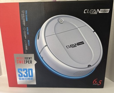Clean Robot S30 6.5 Ultra Thin Intelligent Sweeper Floor Robot Vacuum Cleaner