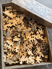 Vintage Russell’s Wooden Jigsaw Puzzle 217 Pieces Made In USA One Piece Missing
