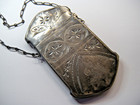 Antique Gorham  AESTHETIC  Movement Sterling Calling Card Case 1875 — photo 9
