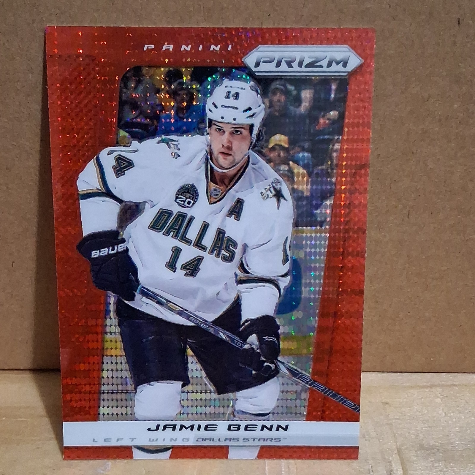 Panini 2013-14 Prizm Hockey Jamie Benn Dallas Stars Red Prizm Card #135