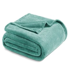 Exclusivo Mezcla Fleece Blanket Twin Size for Bed, Super Soft and Warm, All S...