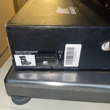 SOREL Toddler Snow Commander Boots Toddler Size 7 Black