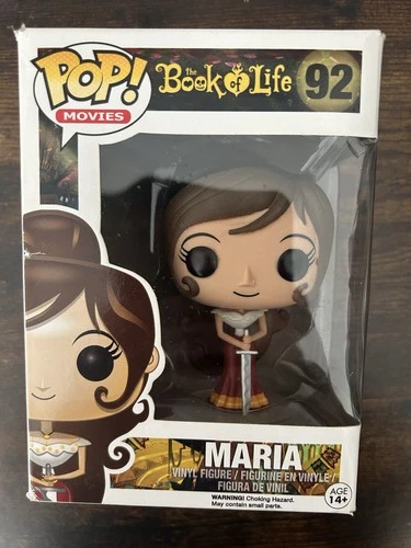 Funko Pop! Movies Book Of Life MARIA #92 Vaulted Vinyl Figure READ
