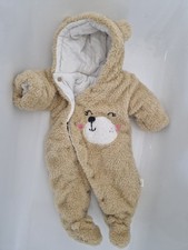 Baby Bear Pramsuit 3-6 Months Polyester And Cotton Unisex