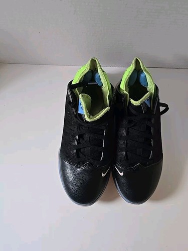 Size 6.5 - Nike LeBron 19 Low Ghost Green Black Blue Pink - Picture 2 of 18