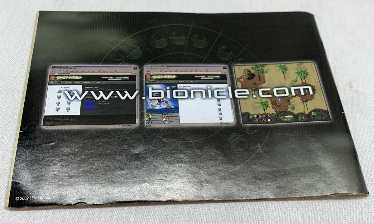 Lego Bionicle Manual For Set 8556 Boxor Vehicle NO BRICKS | eBay