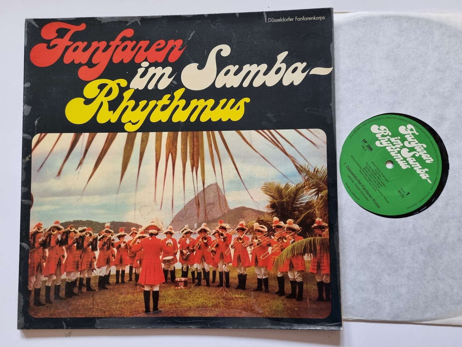 1. Düsseldorfer Fanfaren-Korps - Fanfaren Im Samba-Rhythmus Vinyl LP Germany