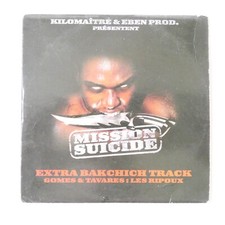 CD SINGLE 2 TITRES MISSION SUICIDE GOMES & TAVARES RIPOUX 2001 RAP FRANCAIS
