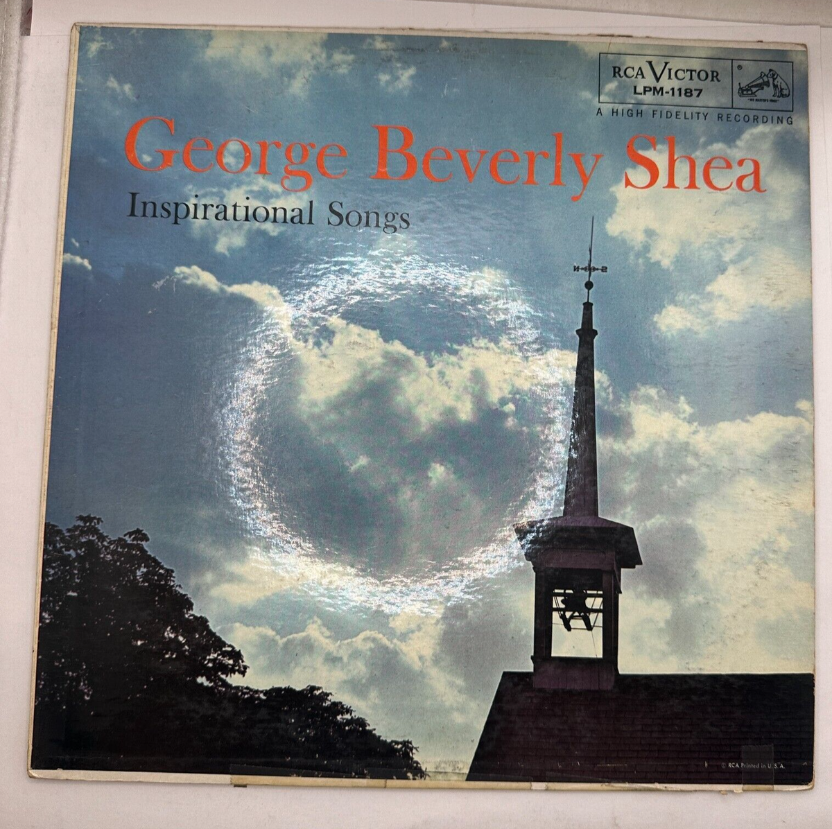 George Beverly Shea Inspirational Songs 1956 Vinyl LP (VG+)