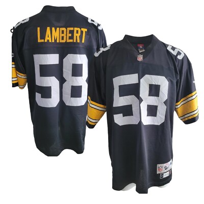 Pittsburgh Steelers Jack Lambert Premier Throwback Reebok Trikot Gr. XL