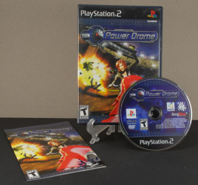 PS2 Power Drome Sony PlayStation 2 COMPLETE CIB