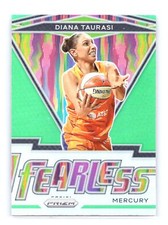2021 Panini WNBA Prizm #12 Diana Taurasi Silver Fearless Phoenix Mercury