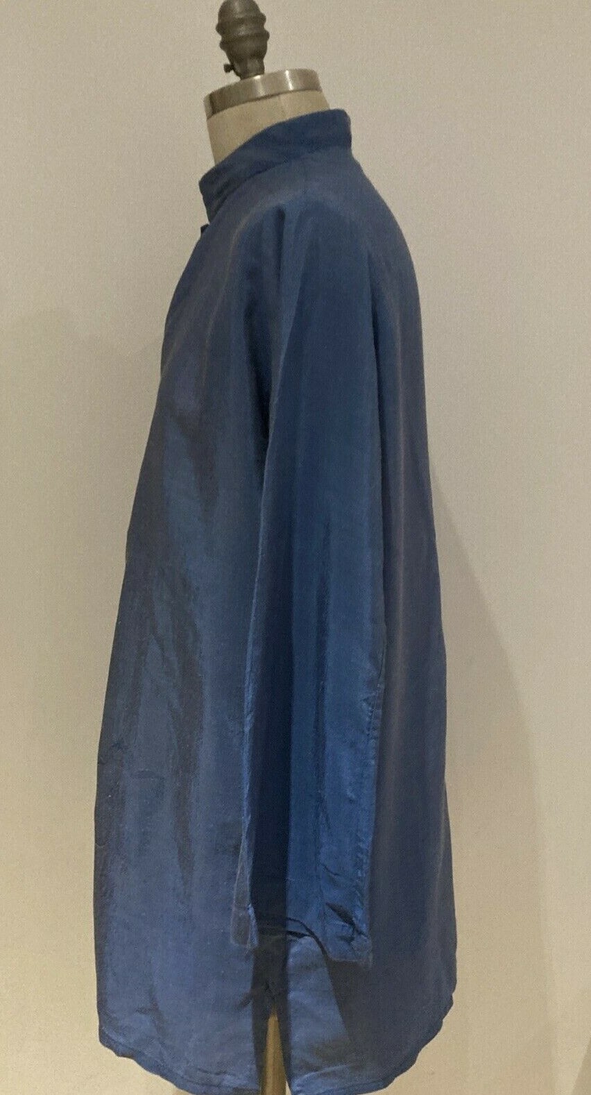  Antique Blue Tunic TopTrousers Set/Theatre Costume, circa 1915, 24" pit to pit 4