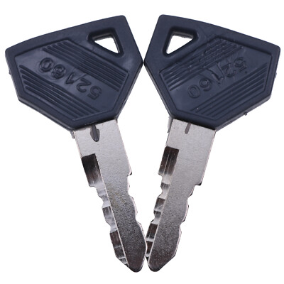 2PCS Ignition Keys LVA803606 For John Deere 2210 2305 2320 2520 2720 ...