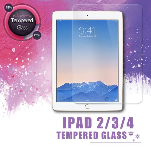 Tempered Glas Schutzglas Schutzfolie Glasfolie für Apple iPad Modelle - KLAR - Picture 11 of 14