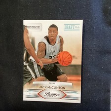 2009-10 Prestige Draft Picks Light Blue /999 Jack McClinton #249              36