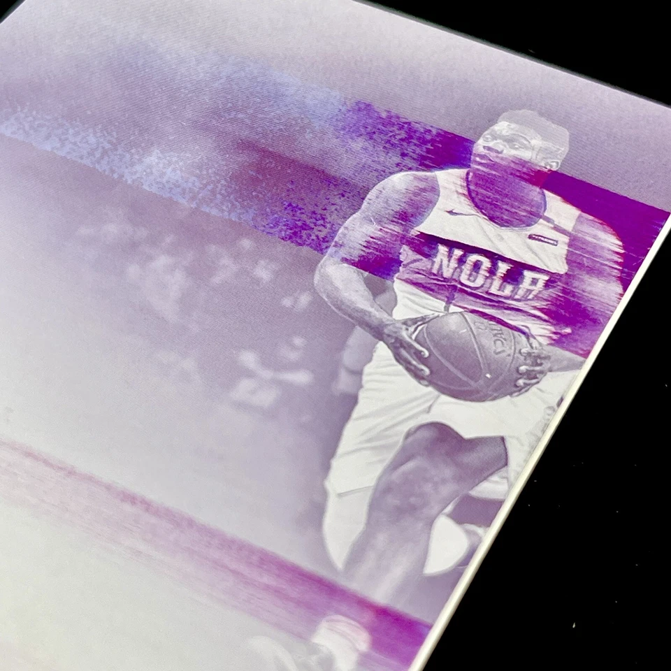 2019 Panini Eminence ZION WILLIAMSON RC 1/1 LOGOMAN AUTO 💎 MAGENTA PLATE ROOKIE - Image 3 of 4