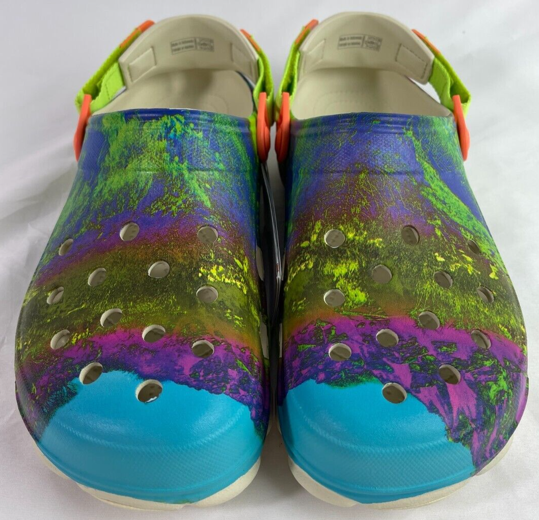 Crocs All Terrain Far Out Clog Green Blue 208604-90H Men's