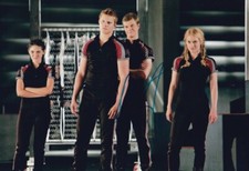 ALEXANDER LUDWIG signed Autogramm 20x30cm THE HUNGER GAMES in Person autograph