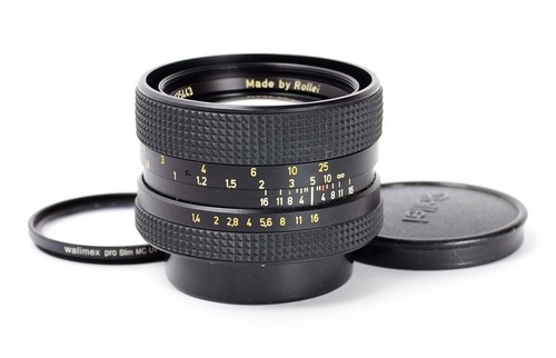 Rollei HFT Planar 1.4/50mm f/1.4 50mm 6 Blades mount Rollei QBM No.3125443
